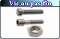 Ecrous autobloquants bague nylon   -   DIN 985   -   M    8   -   Pas :    100   -   Classe 10 brut