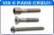 Ecrous frais�s bomb�s   -   M  3   -   Inox A4 